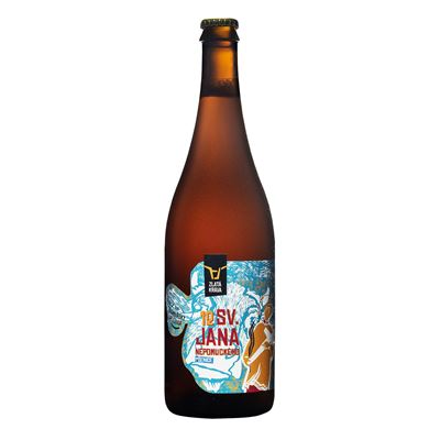 ZLATÁ KRÁVA Sv. Jana Nepomuckého 12° pivo 700 ml
