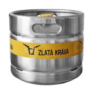 ZLATÁ KRÁVA Plnotučná 12° pivo 20 l KEG