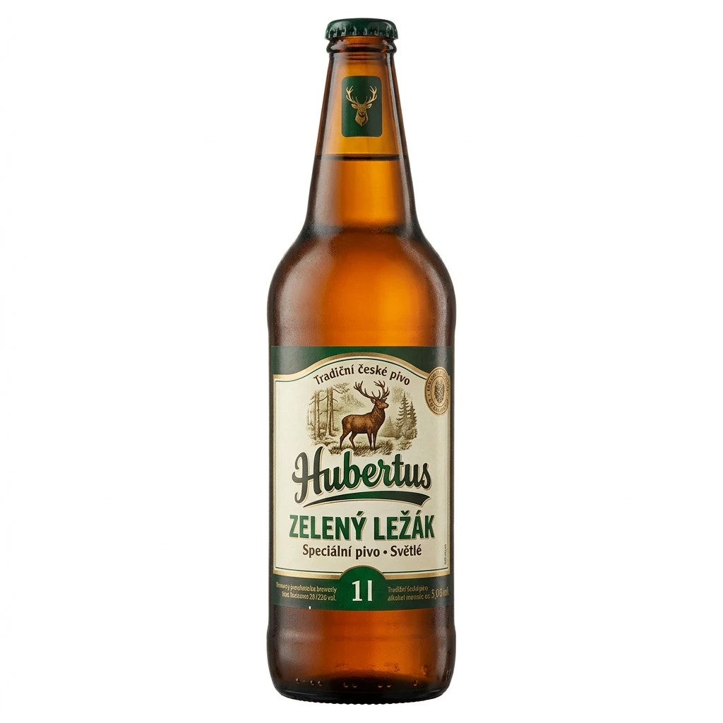 Hubertus Zelený ležák 1 l