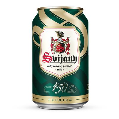 Svijany 450 Prémium 6 x 330 ml plech
