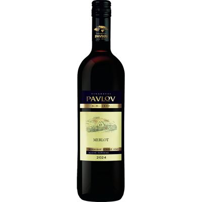 PAVLOV Merlot Moravské zemské víno 750 ml
