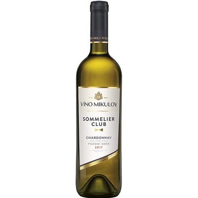 VÍNO MIKULOV Sommelier Club Chardonnay pozdní sběr 6 x 750 ml