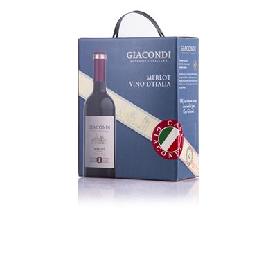GIACONDI Merlot 4 x 3 l BiB