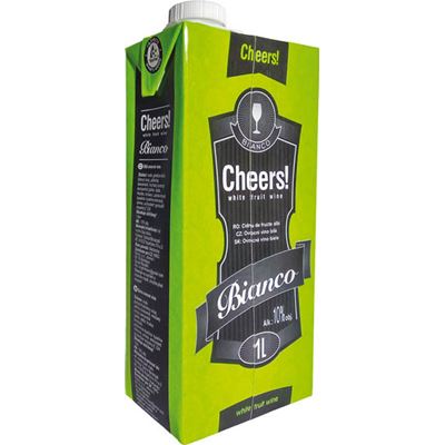Cheers! Víno bílé ovocné 12 x 1 l