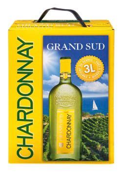 GRAND SUD Chardonnay 4 x 3 l BiB