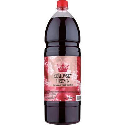 Královský hrozen červený 6 x 2 l PET