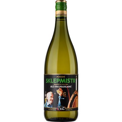 VINIUM Původní Sklepmistr bílé víno stolní 6 x 1 l