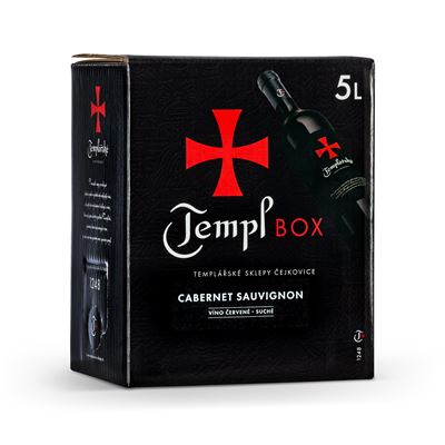 Templářské Sklepy Čejkovice Cabernet Sauvignon 5 l BiB