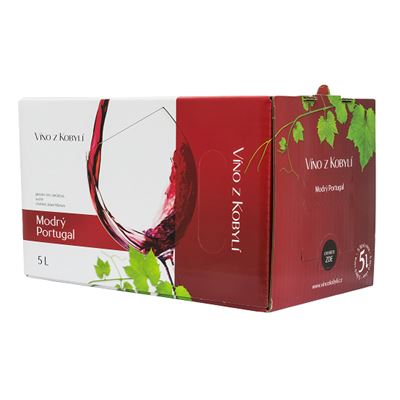 Víno z Kobylí Modrý Portugal 5 l BiB