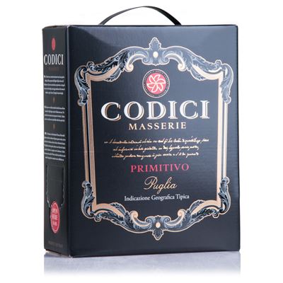 CODICI Primitivo Puglia 3 l BiB