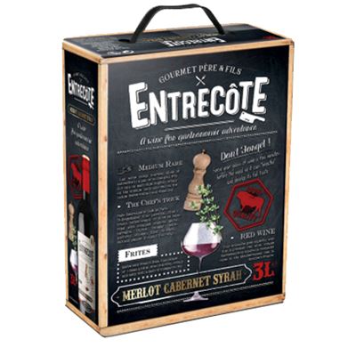 ENTRECOTE Merlot Cabernet Syrah 3 l BiB