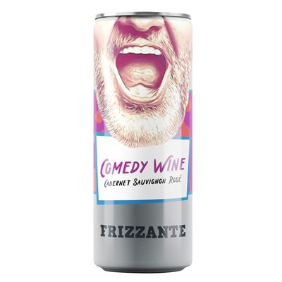 Comedy Frizzante Rosé 6 x 250 ml plech