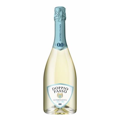 Doppio Passo Sparkling nealkoholické 750 ml