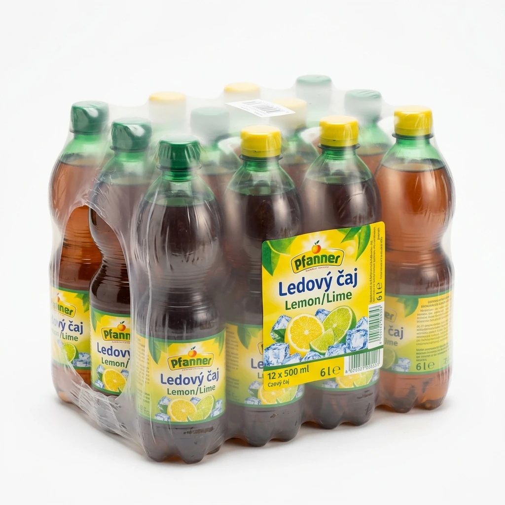 Pfanner Ledový čaj Lemon/Lime 12 x 500 ml