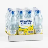HANÁCKÁ KYSELKA Voda minerální ochucená citron 12 x 500 ml