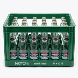 MATTONI Voda minerální jemně perlivá 24 x 330 ml vratná láhev