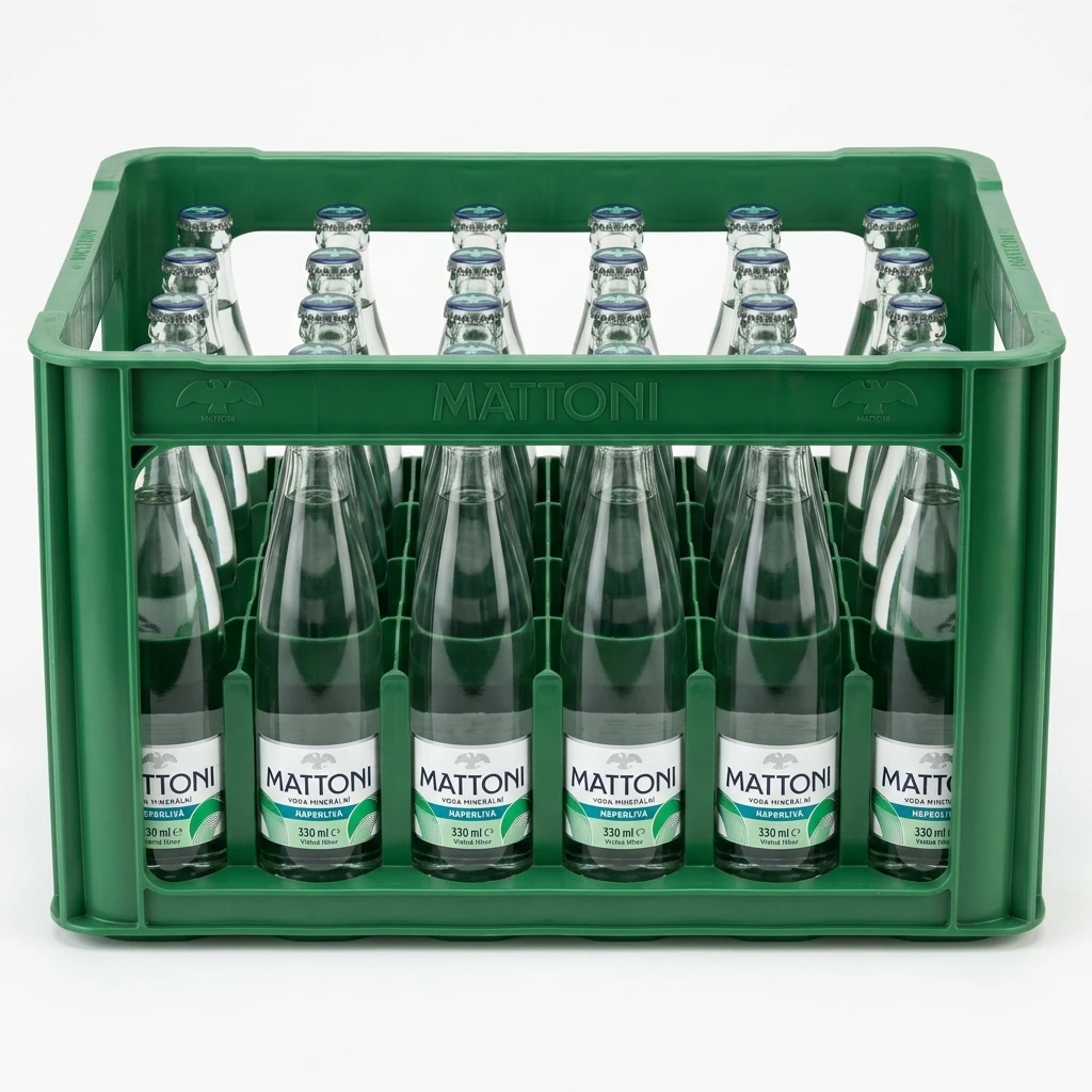 MATTONI Voda minerální neperlivá 24 x 330 ml vratná láhev