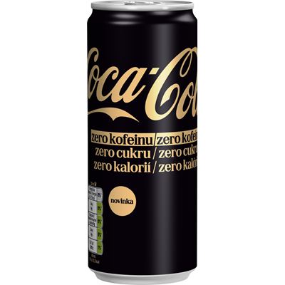 Coca-Cola Zero Zero 24 x 330 ml plech