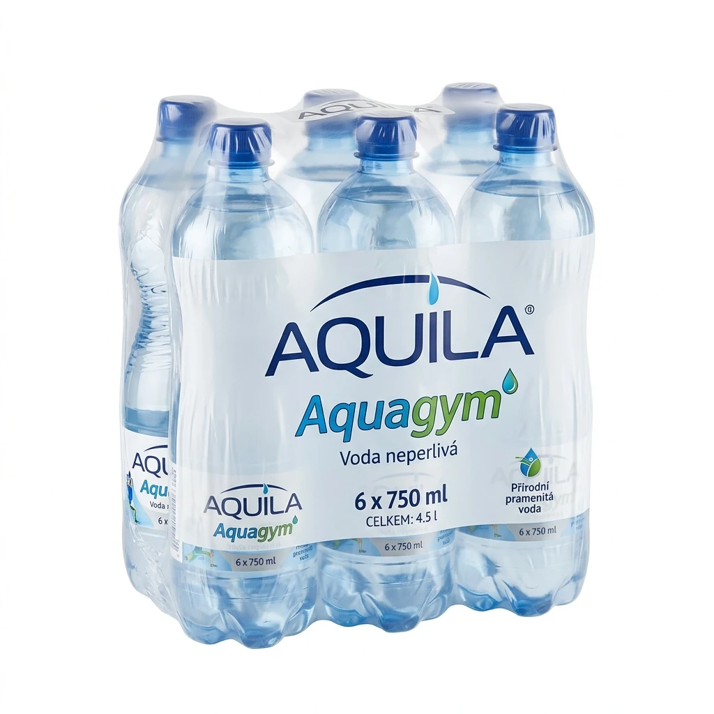 AQUILA Aquagym Voda neperlivá 6 x 750 ml