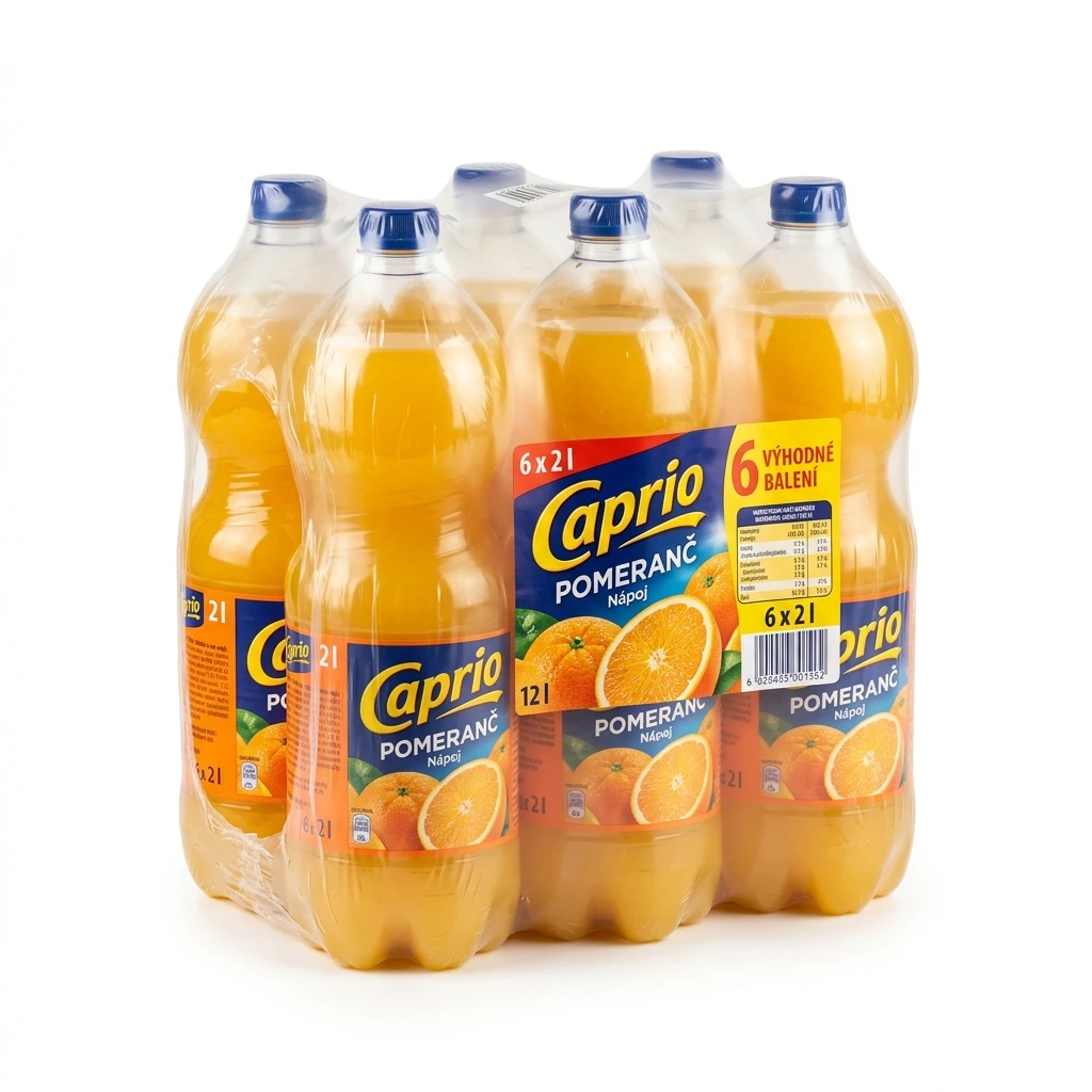 Caprio pomeranč nápoj 6 x 2 l