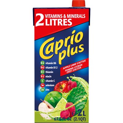 Caprio jablko limetka kaktus nápoj 6 x 2 l