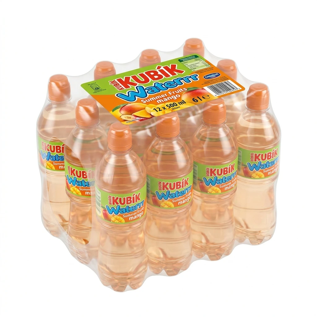 KUBÍK Waterrr Summer Fruits mango 12 x 500 ml