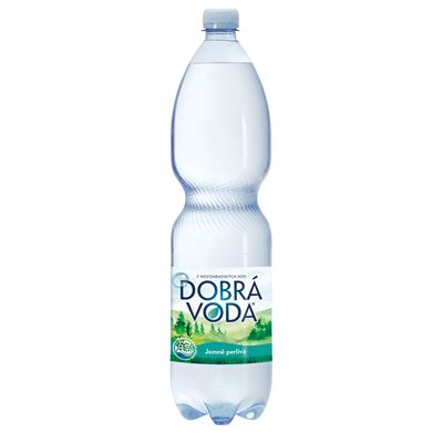 DOBRÁ VODA perlivá 6 x 1,5 l PET