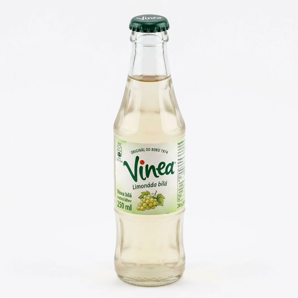 Vinea Limonáda bílá 24 x 250 ml vratná láhev