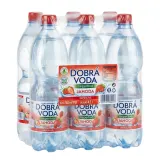 DOBRÁ VODA neperlivá jahoda 6 x 750 ml PET