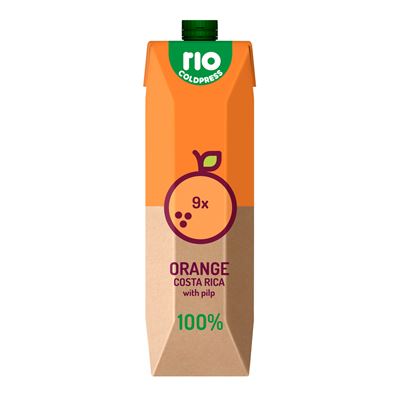 RIOFRESH Rio Cold Press Šťáva z pomeranče 100% SK chlaz. 1 l