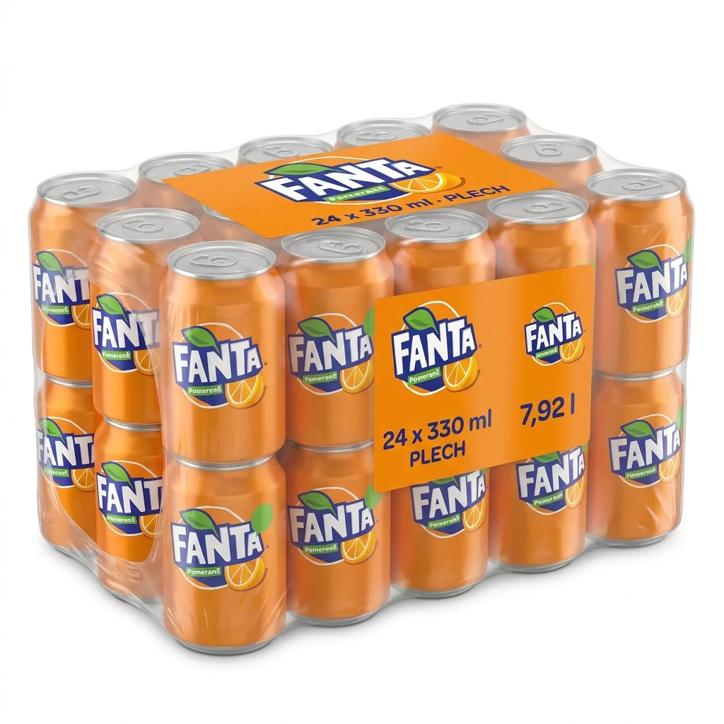 FANTA Orange 24 x 330 ml plech