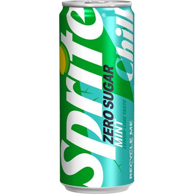Sprite Zero Mint/máta Chill 24 x 330 ml plech