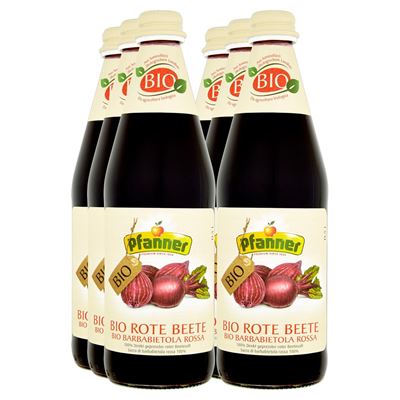 Pfanner Šťáva červená řepa BIO 6 x 500 ml