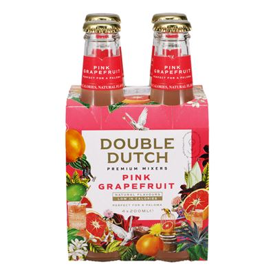 Double Dutch Pink Grapefruit 4 x 200 ml