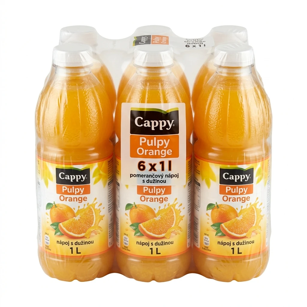 Cappy Pulpy Orange nápoj 6 x 1 l