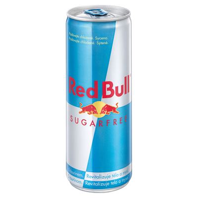 Red Bull Sugarfree energetický nápoj bez cukru 24 x 250 ml