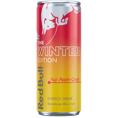 Red Bull Winter Edition energetický nápoj 250 ml plech