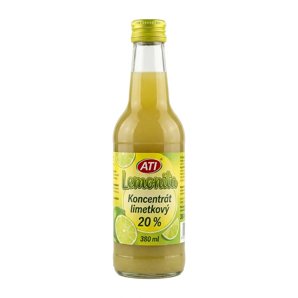 ATI Lemonita Koncentrát limetkový 20 % 6 x 380 ml