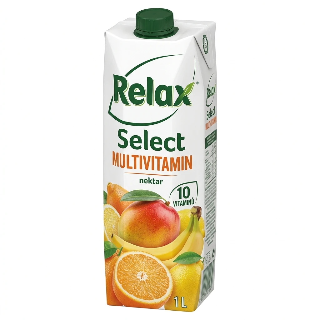 Relax Select Multivitamin nektar 12 x 1 l