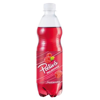 PODĚBRADKA Poctivá malinovka 12 x 500 ml