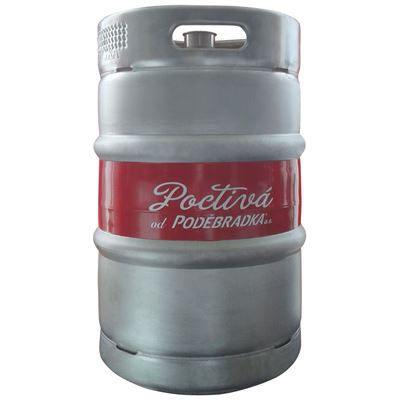PODĚBRADKA Poctivá malinovka 50 l KEG