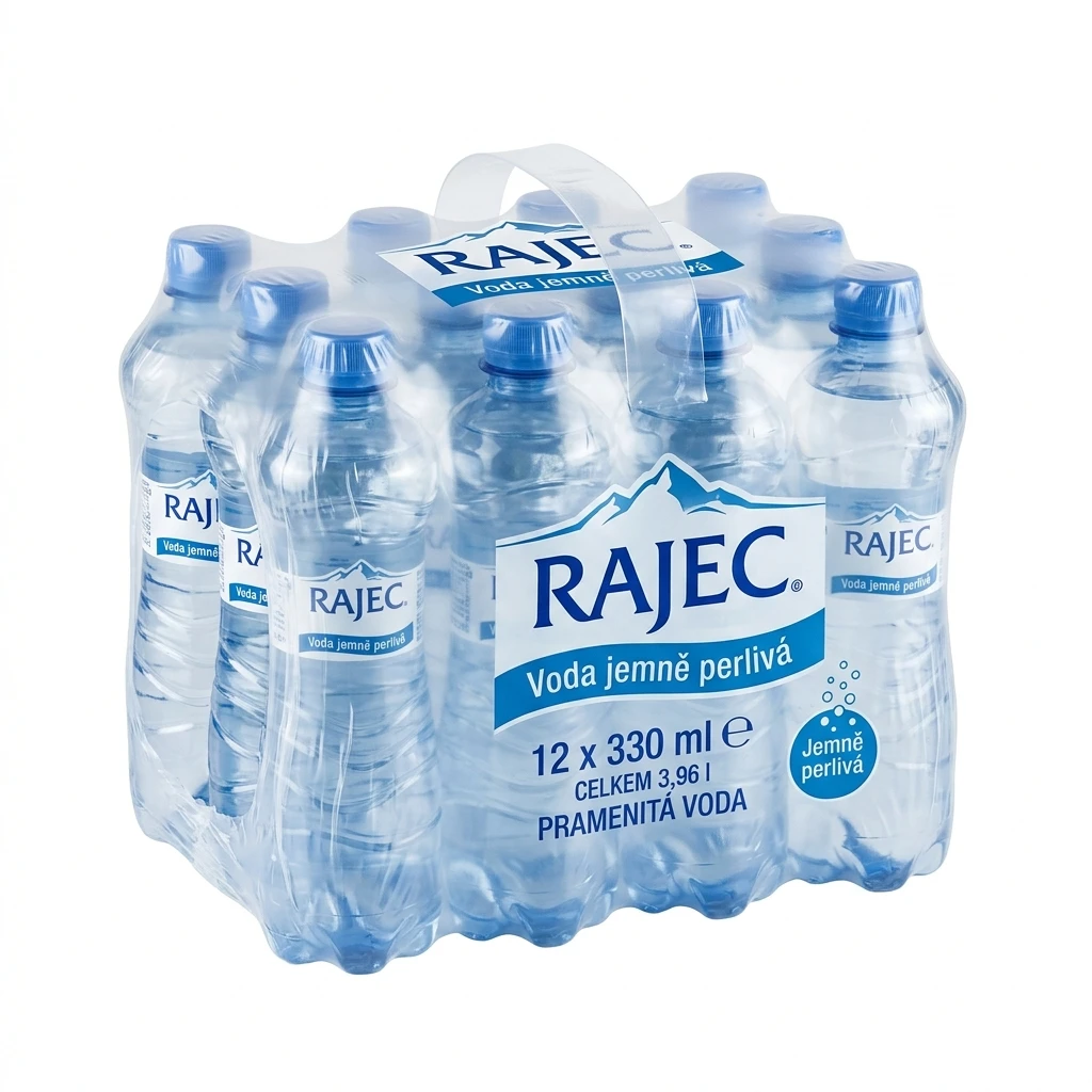RAJEC Voda jemně perlivá 12 x 330 ml