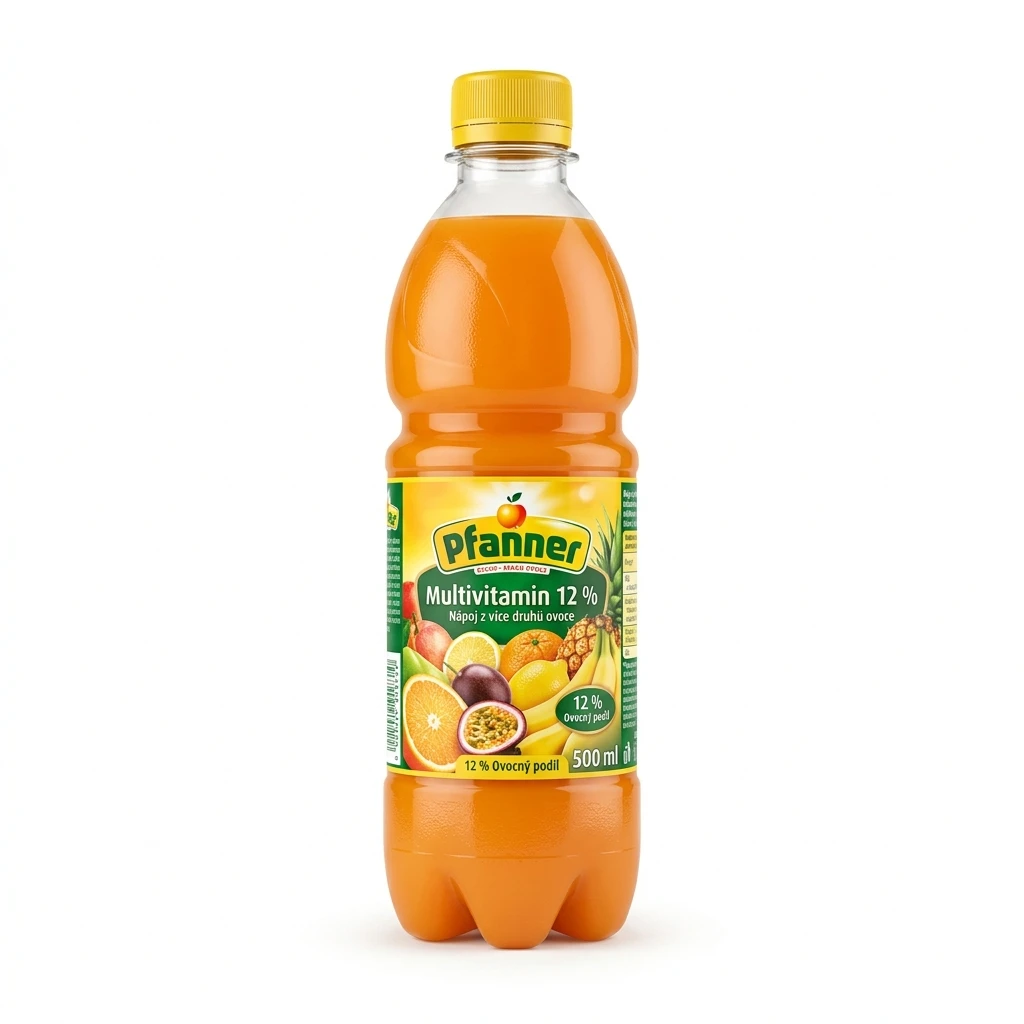Pfanner Nápoj Multivitamin 12 % 12 x 500 ml PET