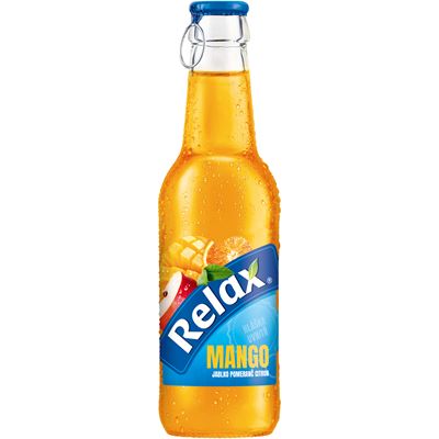 Relax Víčko Mango 25 % nápoj 24 x 250 ml