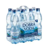DOBRÁ VODA jemně perlivá 8 x 500 ml PET
