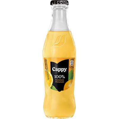 Cappy Pomeranč 100 % džus 24 x 250 ml vratná láhev