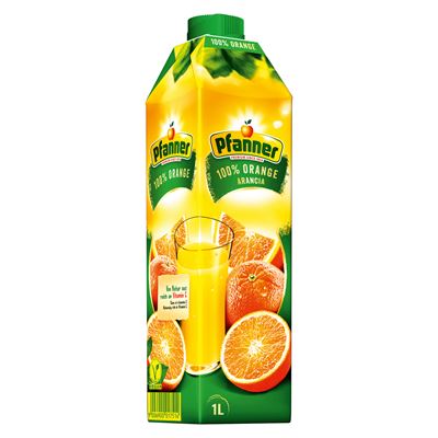 Pfanner Džus pomeranč 100 % 8 x 1 l