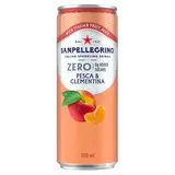 SAN PELLEGRINO Zero pesca clementina 6 x 330 ml