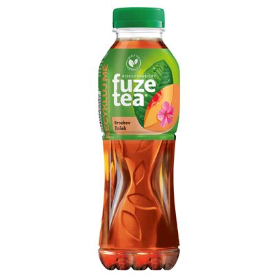 fuzetea Ledový čaj černý broskev ibišek 12 x 500 ml