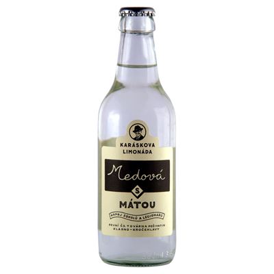 KARÁSKOVA LIMONÁDA medová s mátou 330 ml